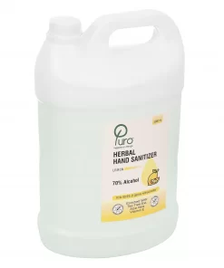 Alternative view of Puro Herbal Hand Sanitizer - 5 ltrs Gel - Lemon